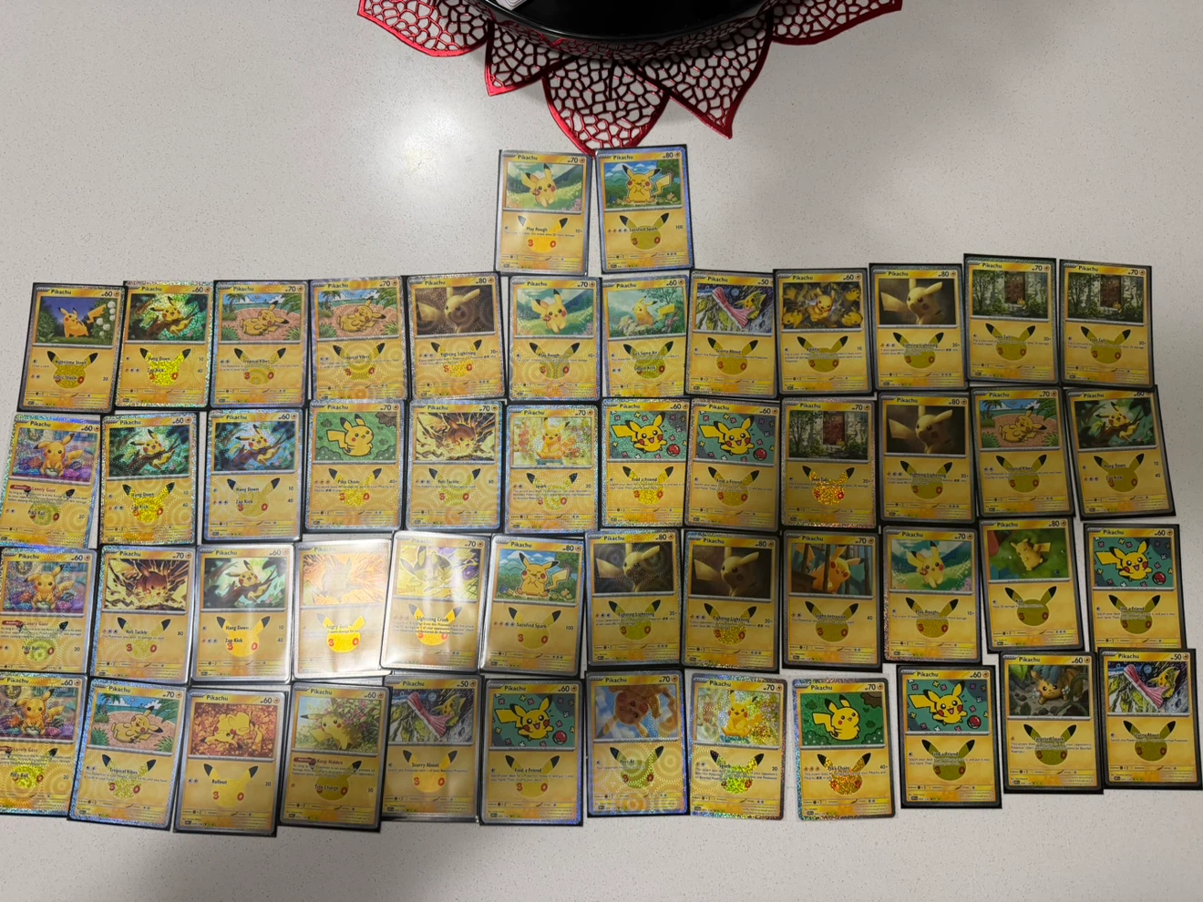 Pikachu 30th anniversary Card 46 pcs