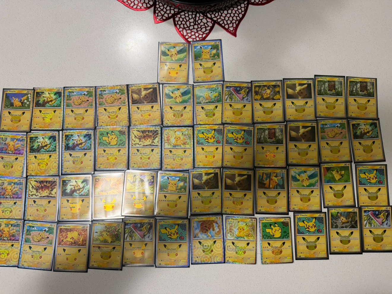 Pikachu 30th anniversary Card 46 pcs - photo 2