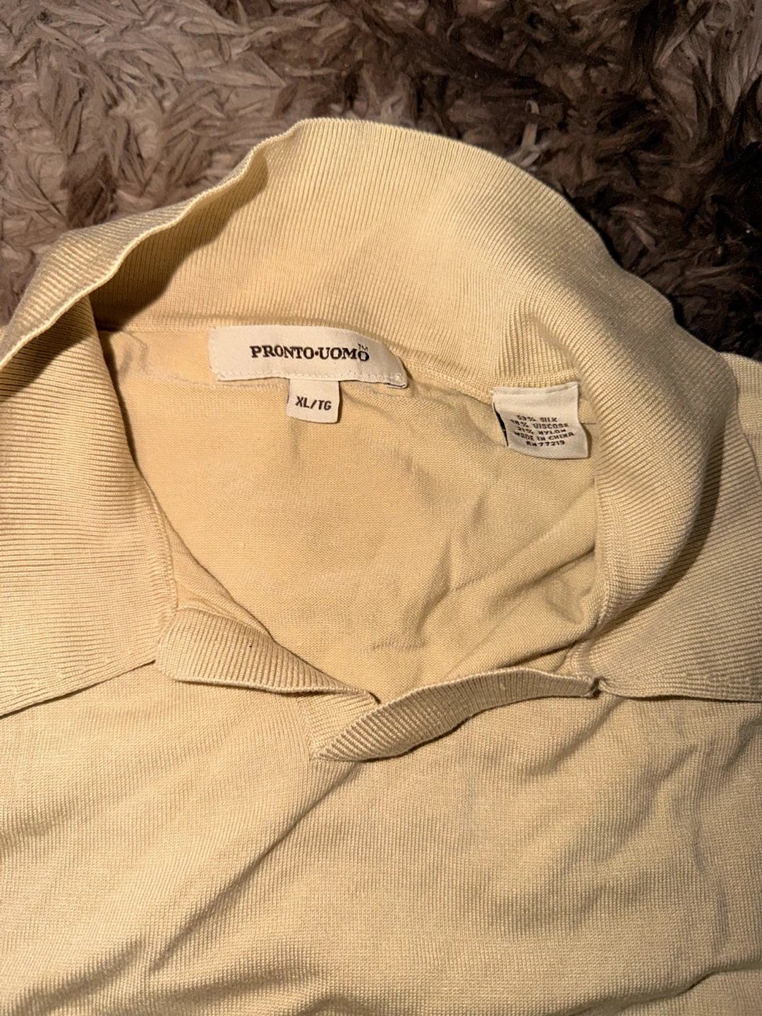 Pronto Uomo Silk Blend Polo Shirt - photo 3