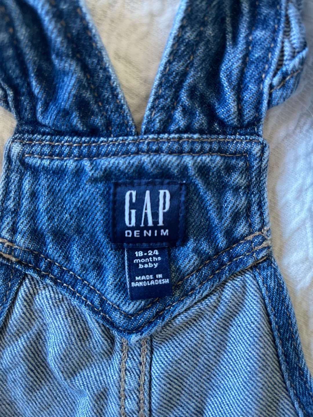Gap Baby Denim Overalls - photo 2