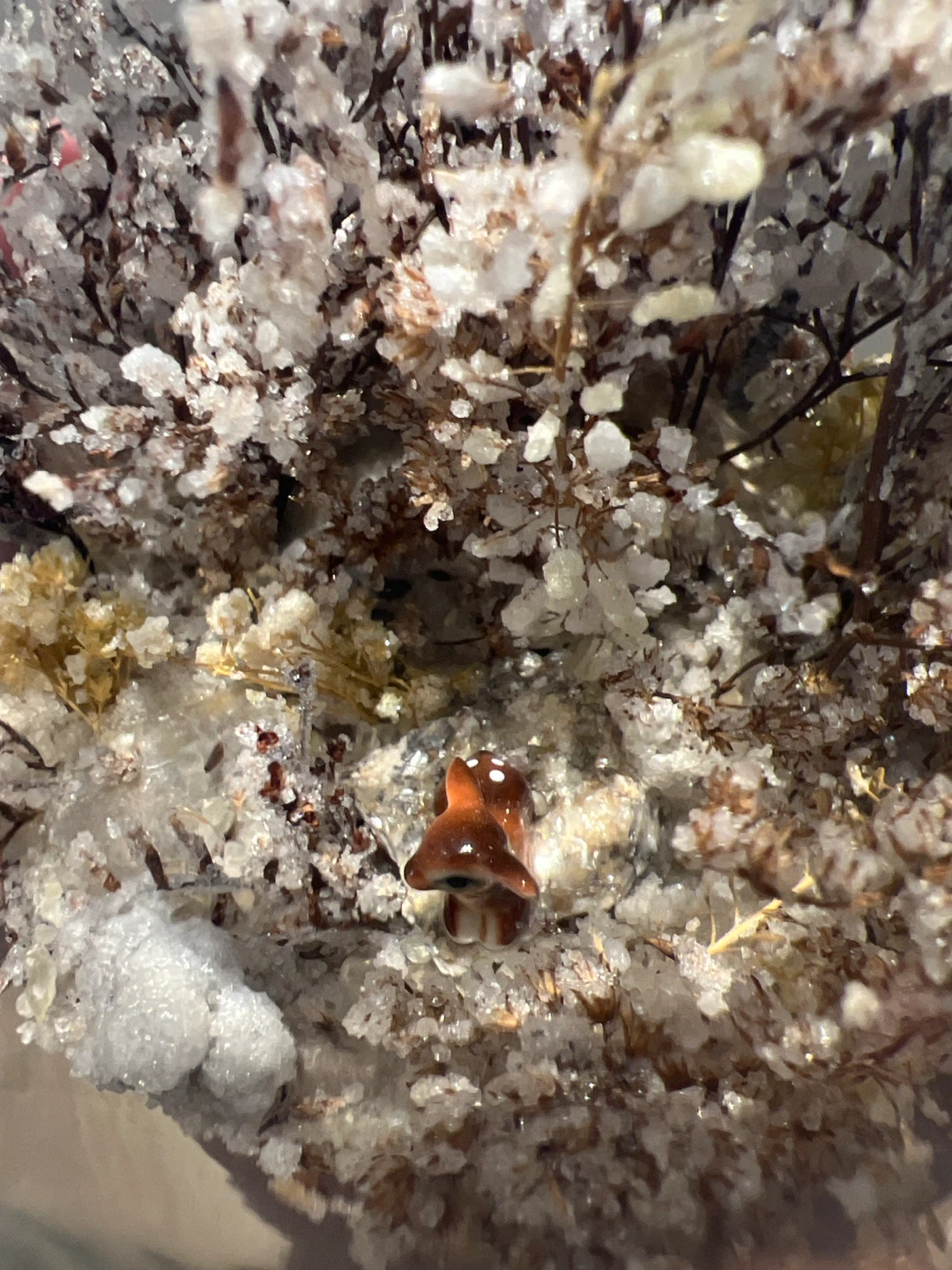 Miniature Deer Glass Terrarium - photo 3
