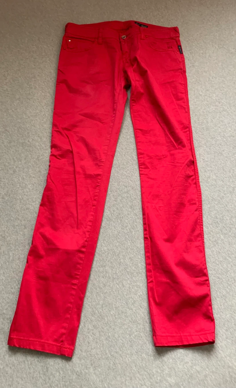 Armani Jeans Bright Red Pants - Size 27