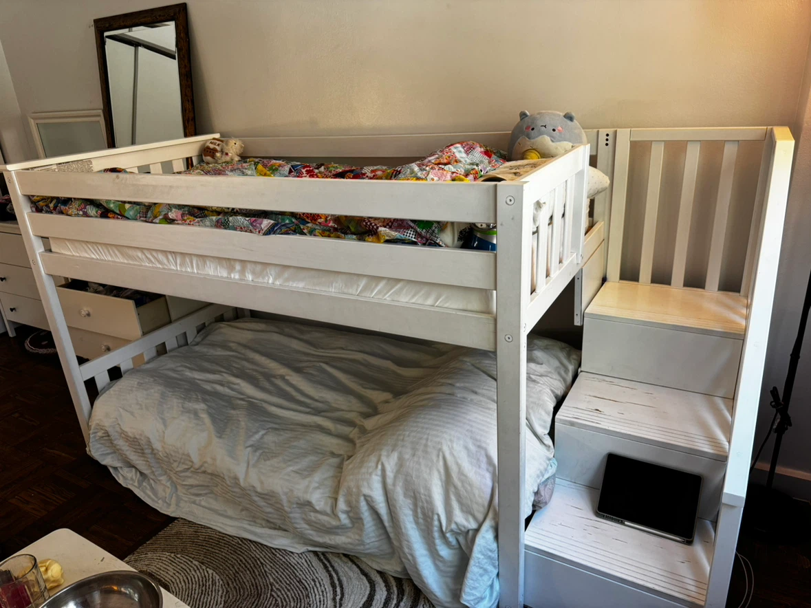Bunk bed with stairs