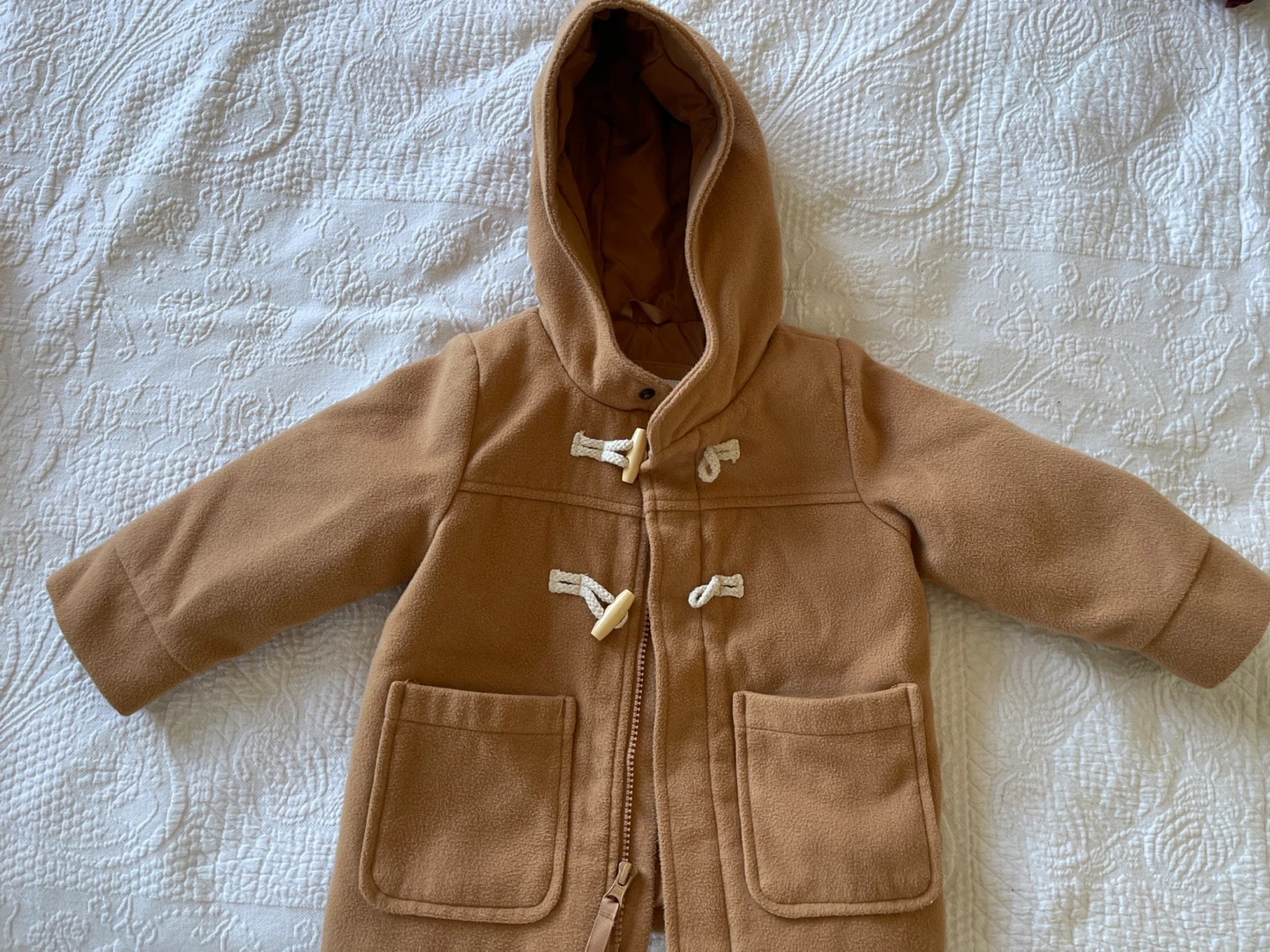 Cat & Jack Toddler Fleece Duffle Coat