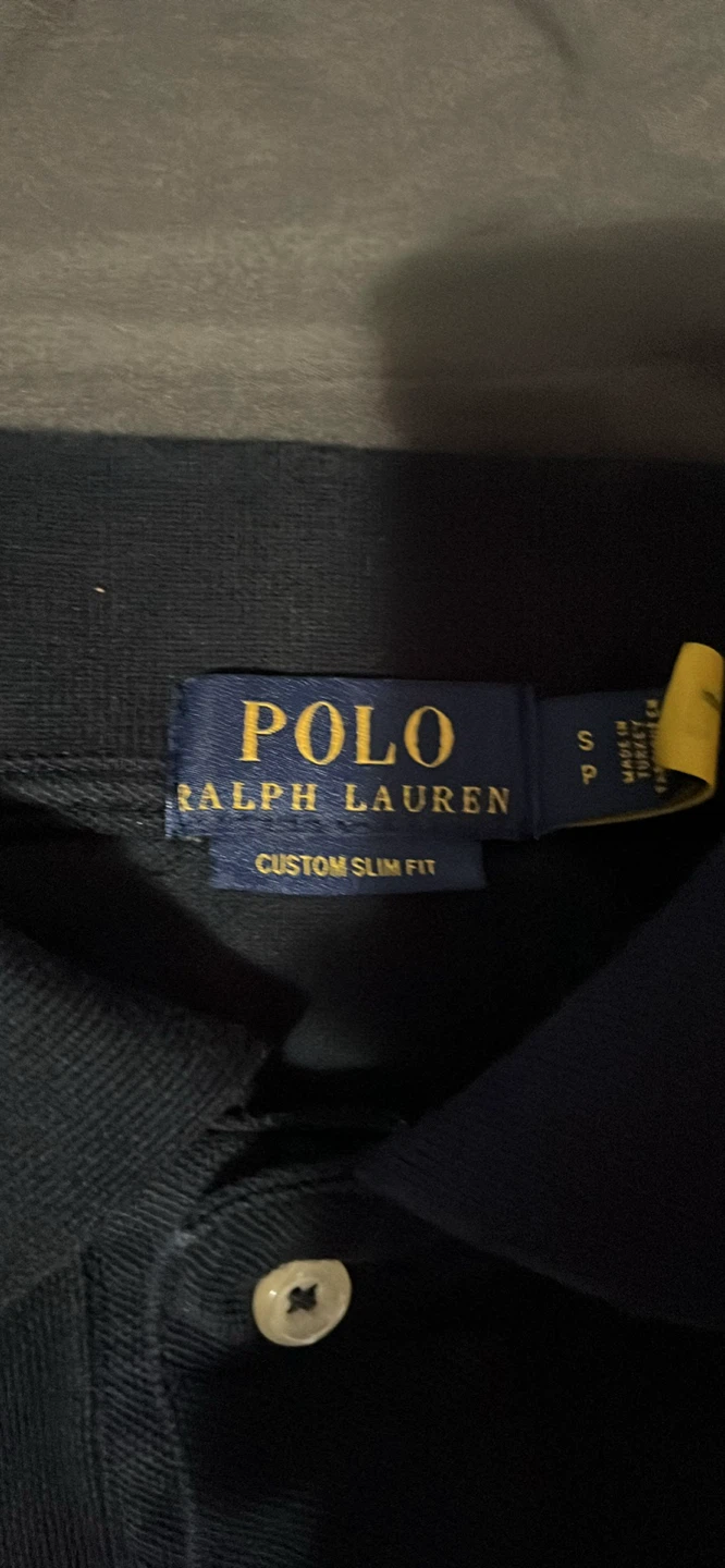 Polo Ralph Lauren Custom Slim Fit Navy Polo - photo 2
