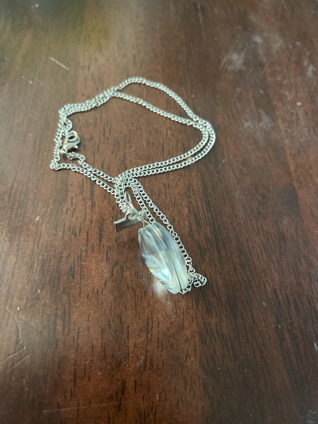 Wish Dandelion Heart Pendant Necklace - photo 4