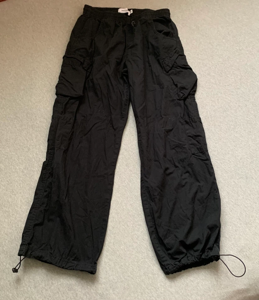 Refuge Black Streetwear Pants - Size Medium SEE CONDITION