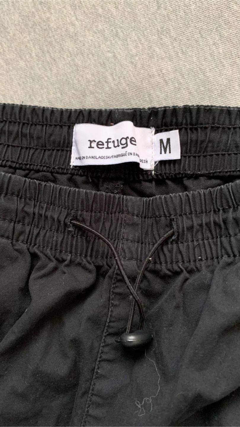 Refuge Black Streetwear Pants - Size Medium SEE CONDITION - photo 3