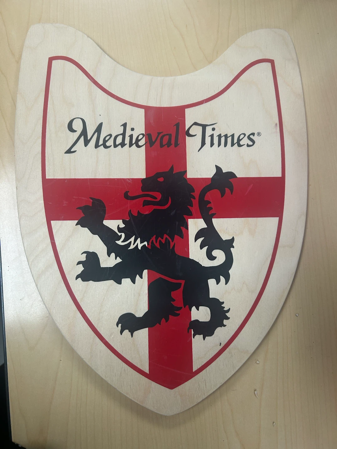 Medieval Times Wooden Shield