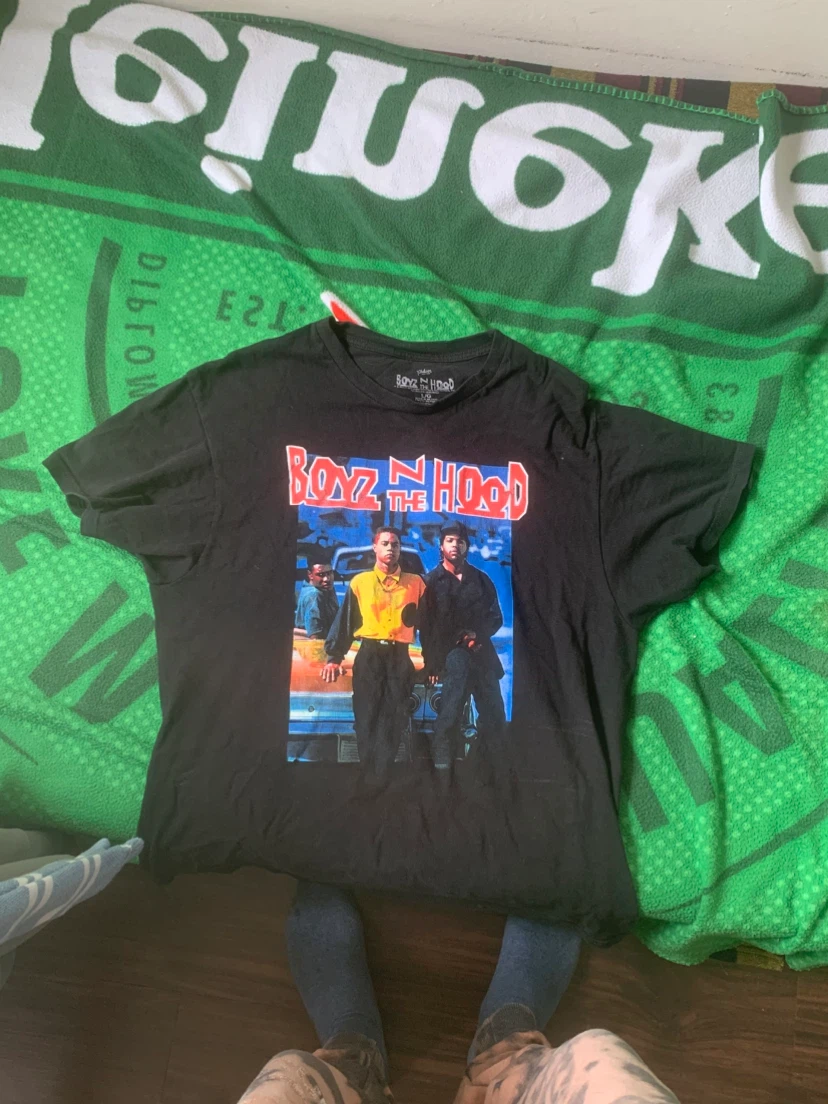 Boyz N The Hood Graphic T-Shirt Black - photo 2