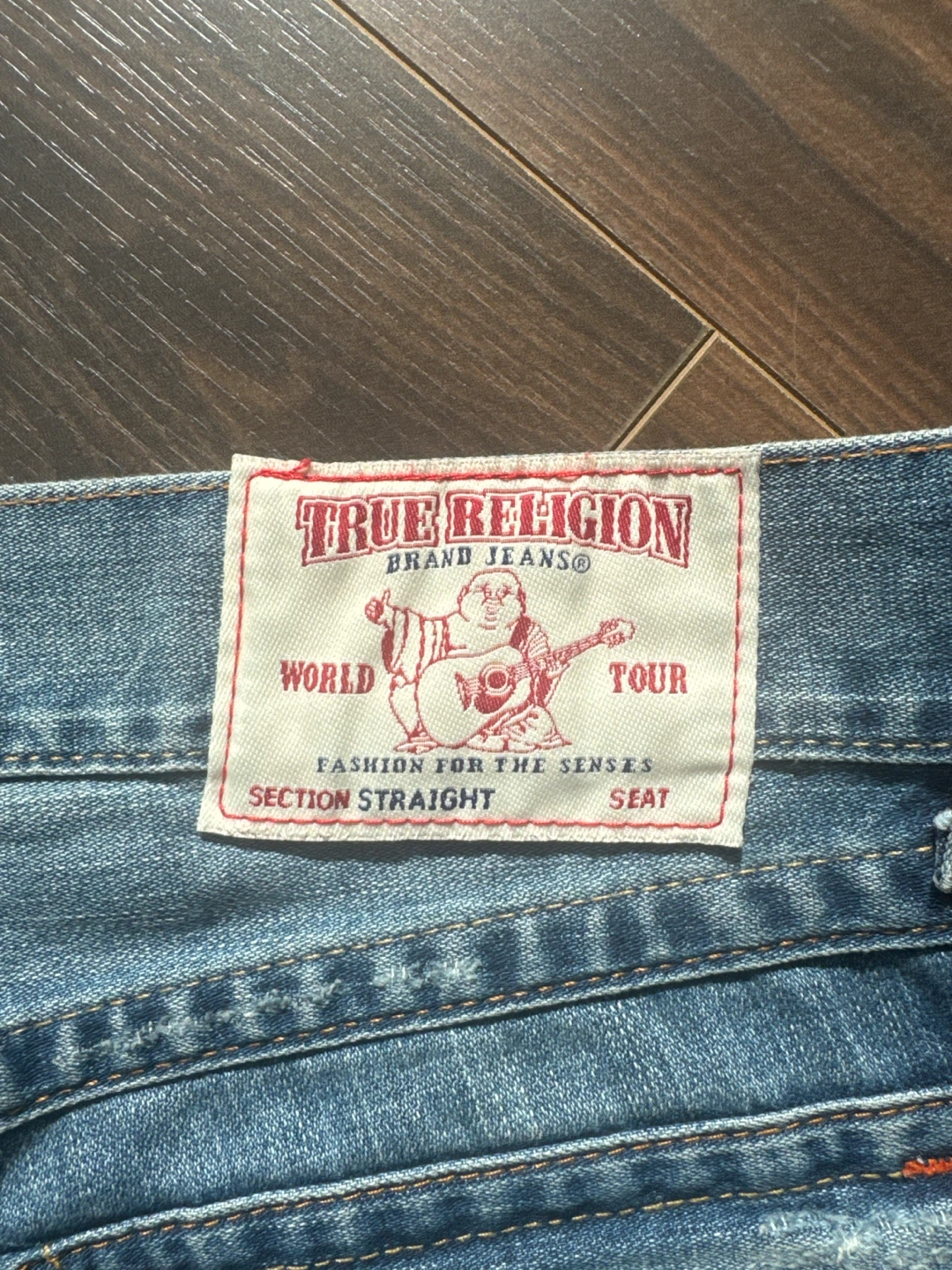 True Religion Straight Leg Jeans Size 32 - photo 3