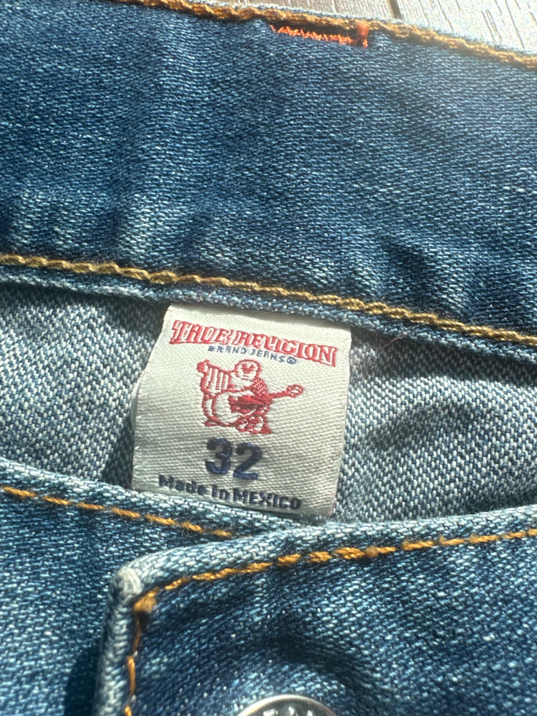 True Religion Straight Leg Jeans Size 32 - photo 4