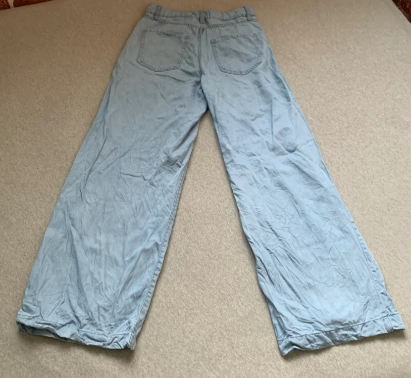 Denim Co. Light Wash Wide Leg Jeans - Size 4 - photo 2