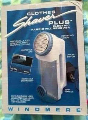 Clothes shaver plus fabric pill remover (Never used)(Free)