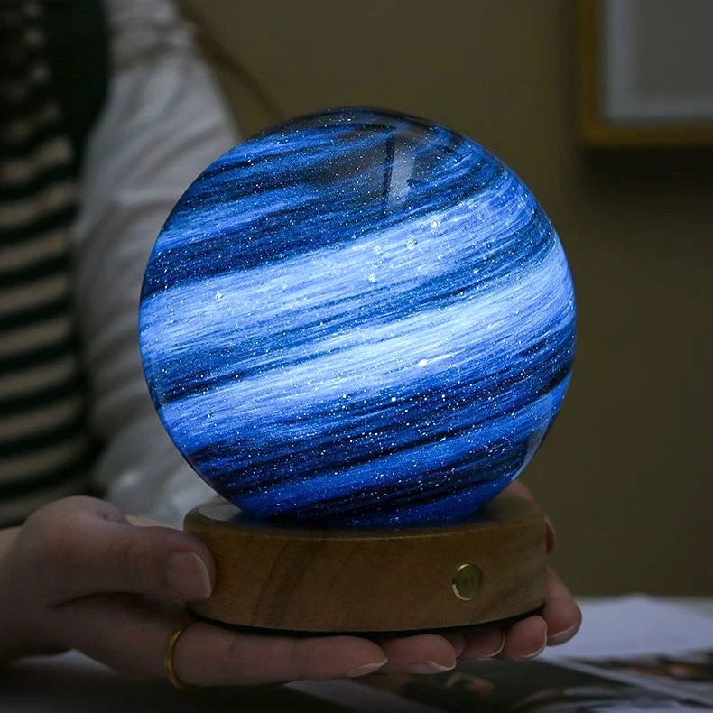 Blue Galaxy Night Light - photo 2
