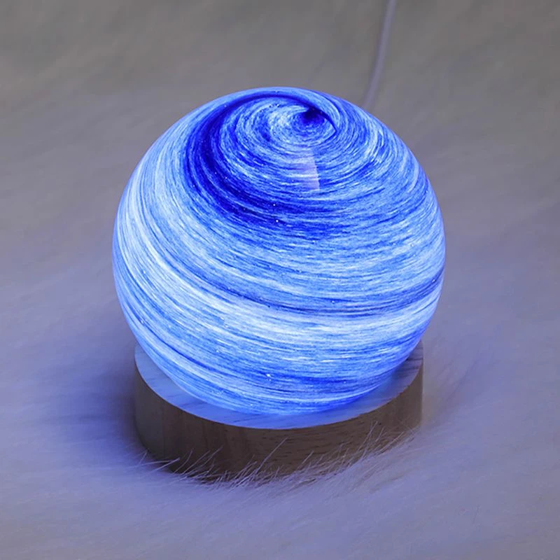 Blue Galaxy Night Light - photo 5