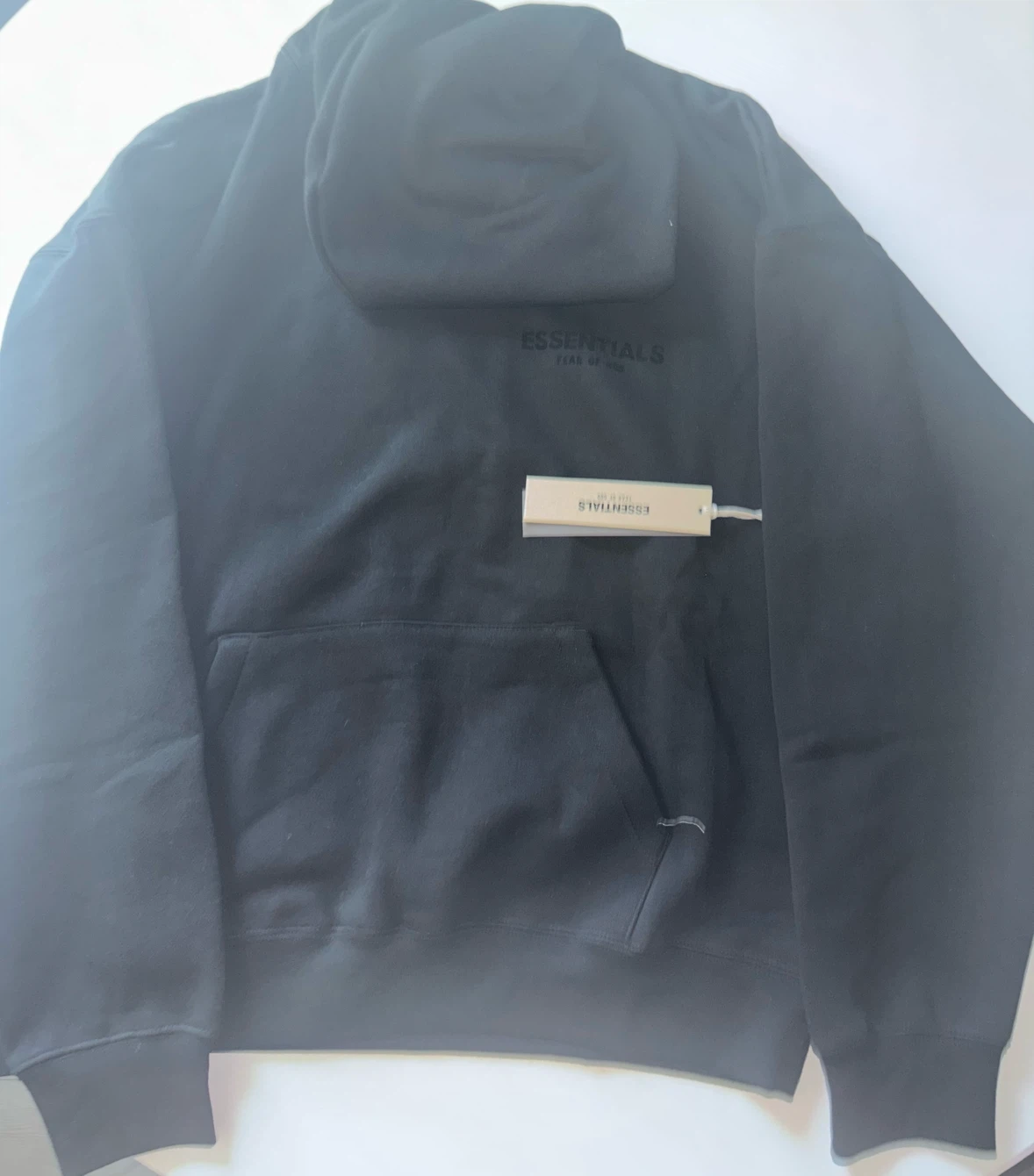 Fear of God Essentials Hoodie Black