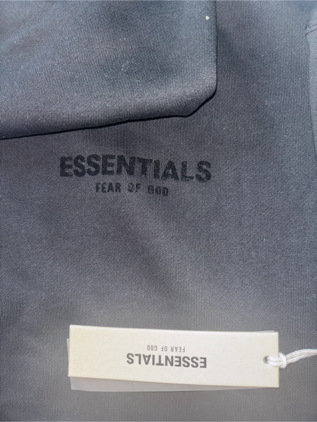 Fear of God Essentials Hoodie Black - photo 2
