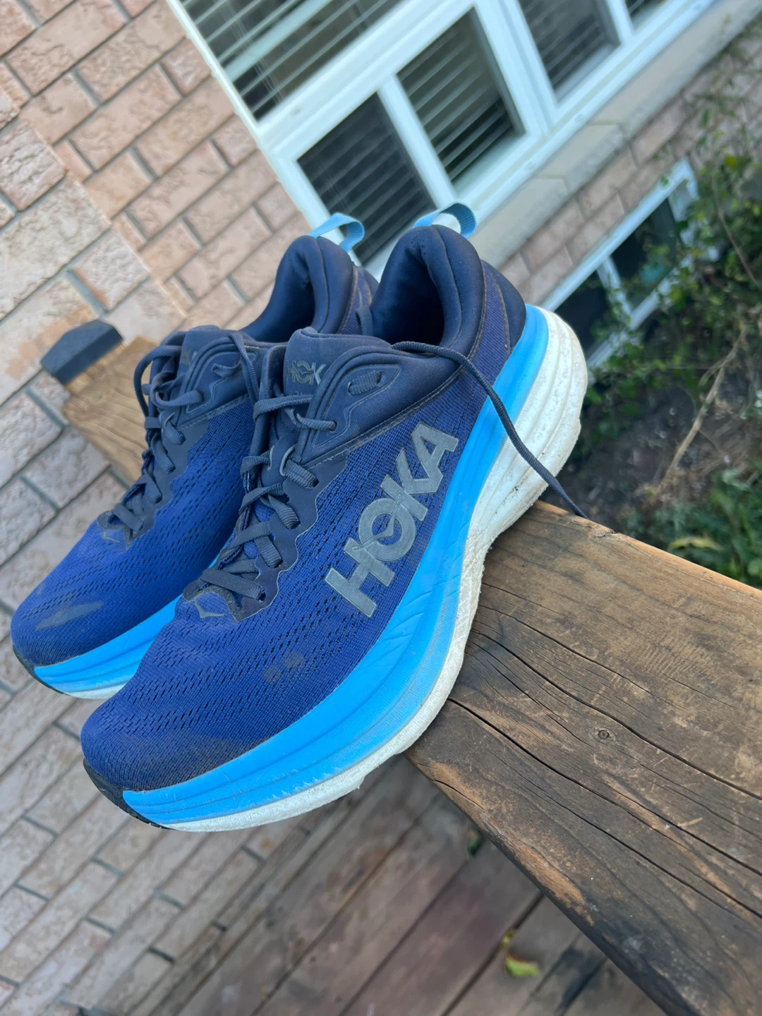 Mens Hoka Bondi 8 Running Shoes - size 11 - photo 2