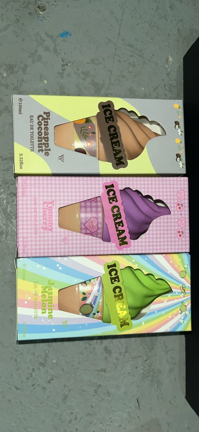 Set of 3 Ice Cream Eau de Toilette Perfumes - photo 2