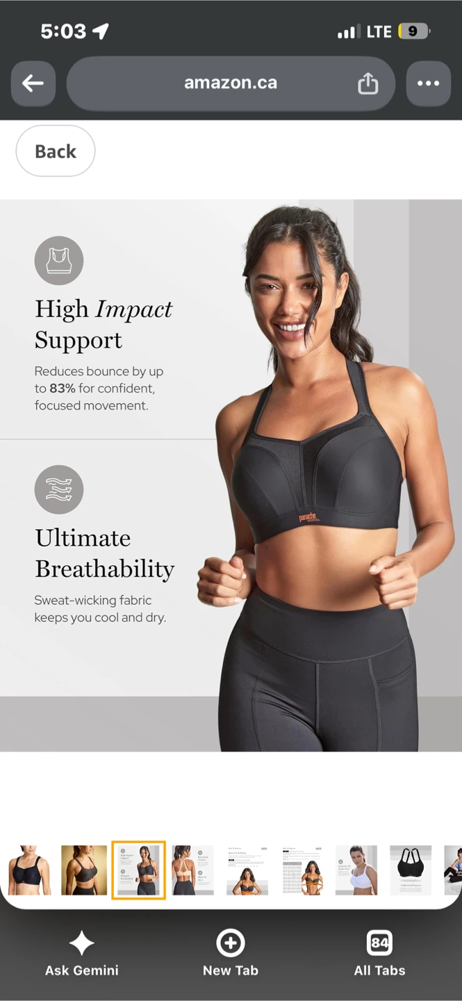 Panache High Impact Sports Bra - photo 4