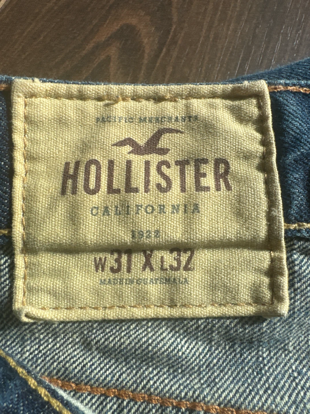 Hollister Distressed Blue Jeans W31 L32 - photo 4