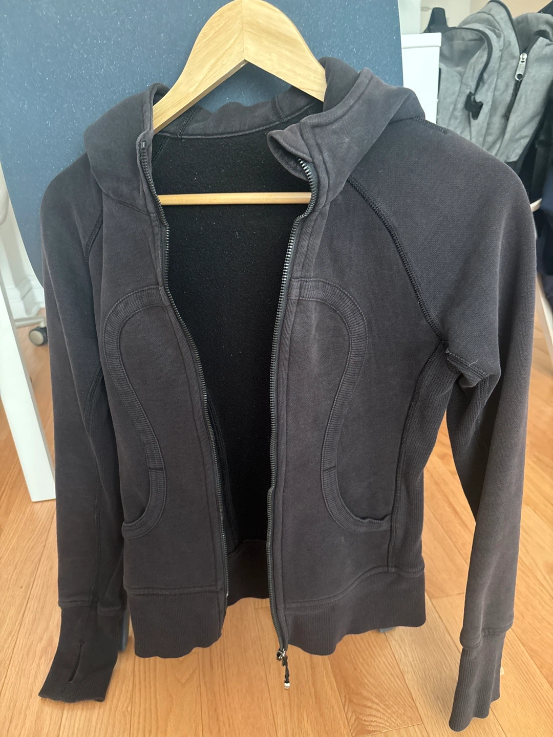 Lululemon Black Zip-Up Hoodie