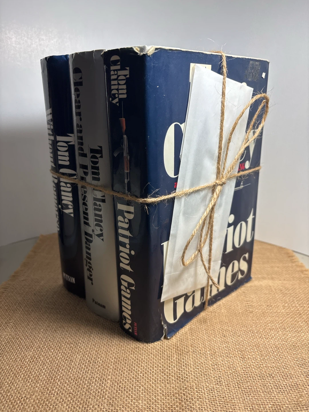3 Tom Clancy Vintage Books
