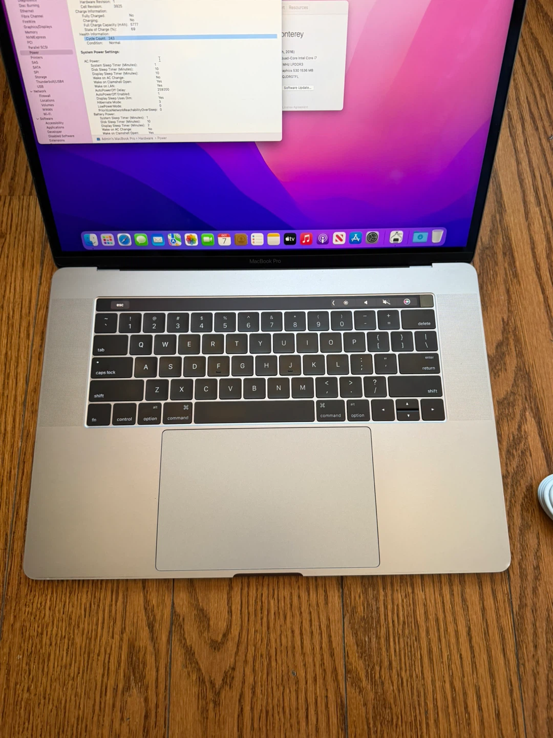 Apple MacBook Pro 15-inch 2016 16GB RAM 256GB SSD - photo 5