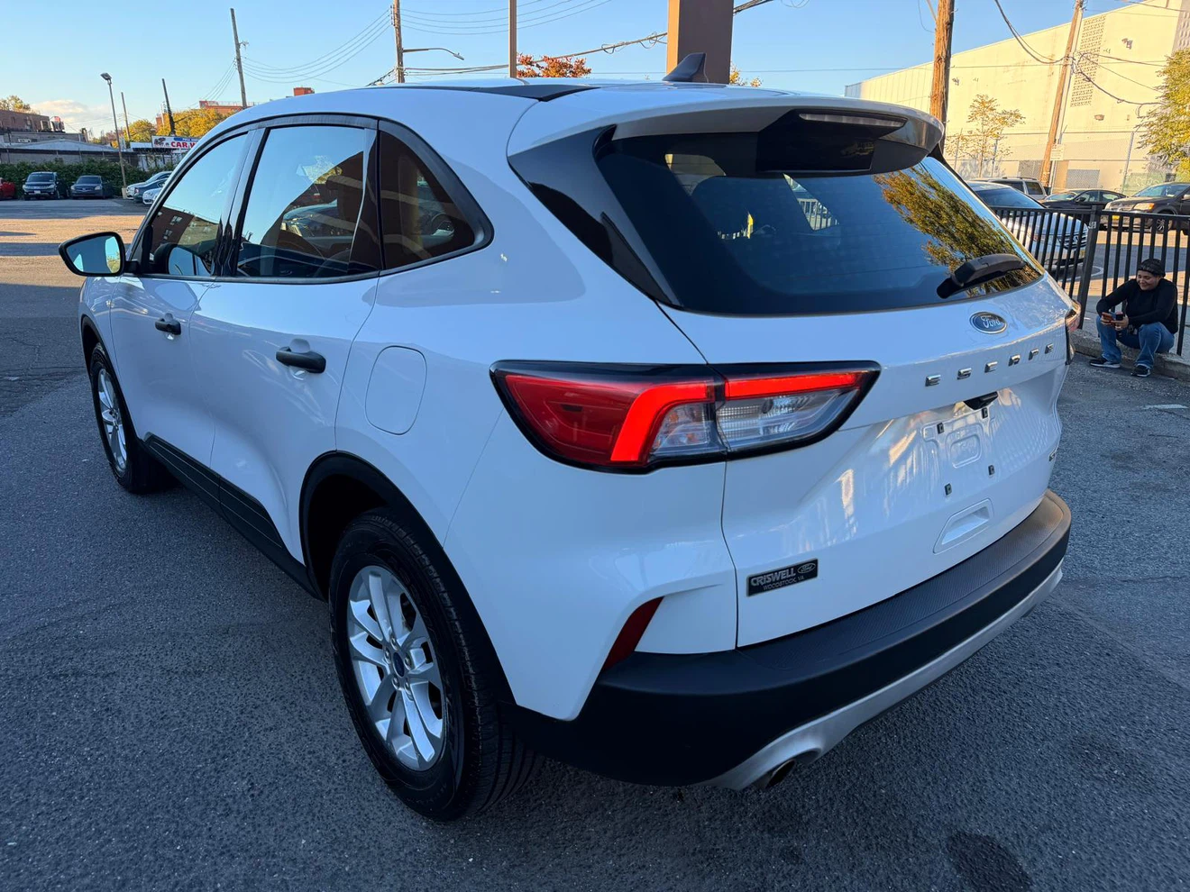 White Ford Escape SUV - photo 2
