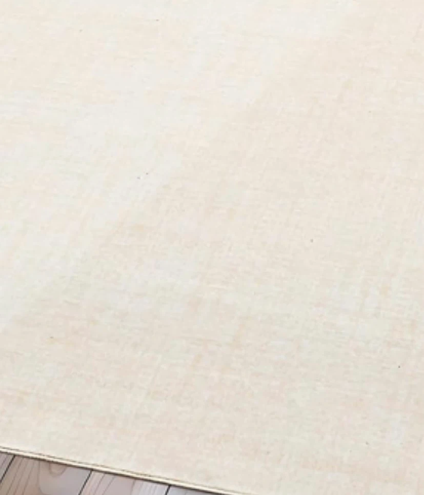 New 5x7 Washable Area Rug Textured Beige - photo 2