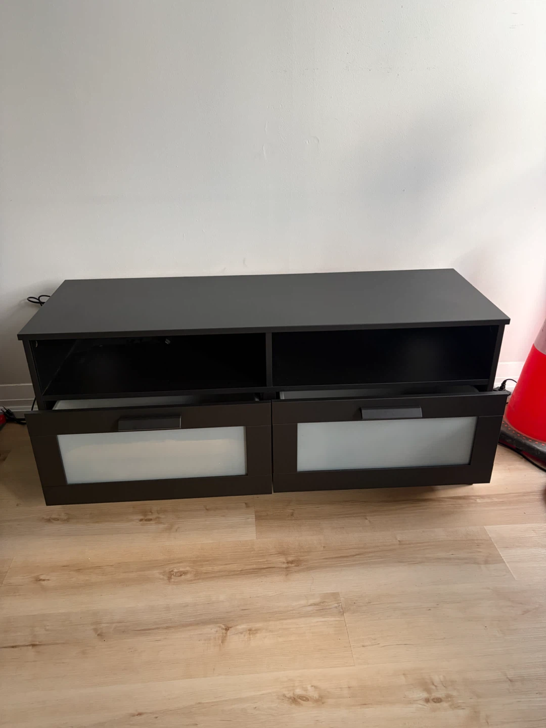 IKEA BRIMNES TV stand – Black – $88 - photo 3