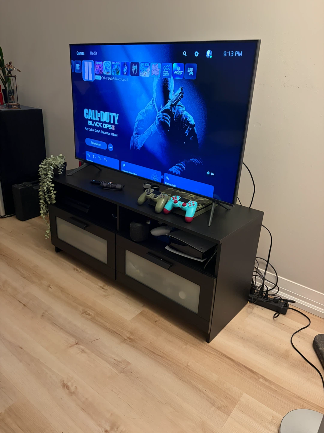 IKEA BRIMNES TV stand – Black – $88 - photo 4