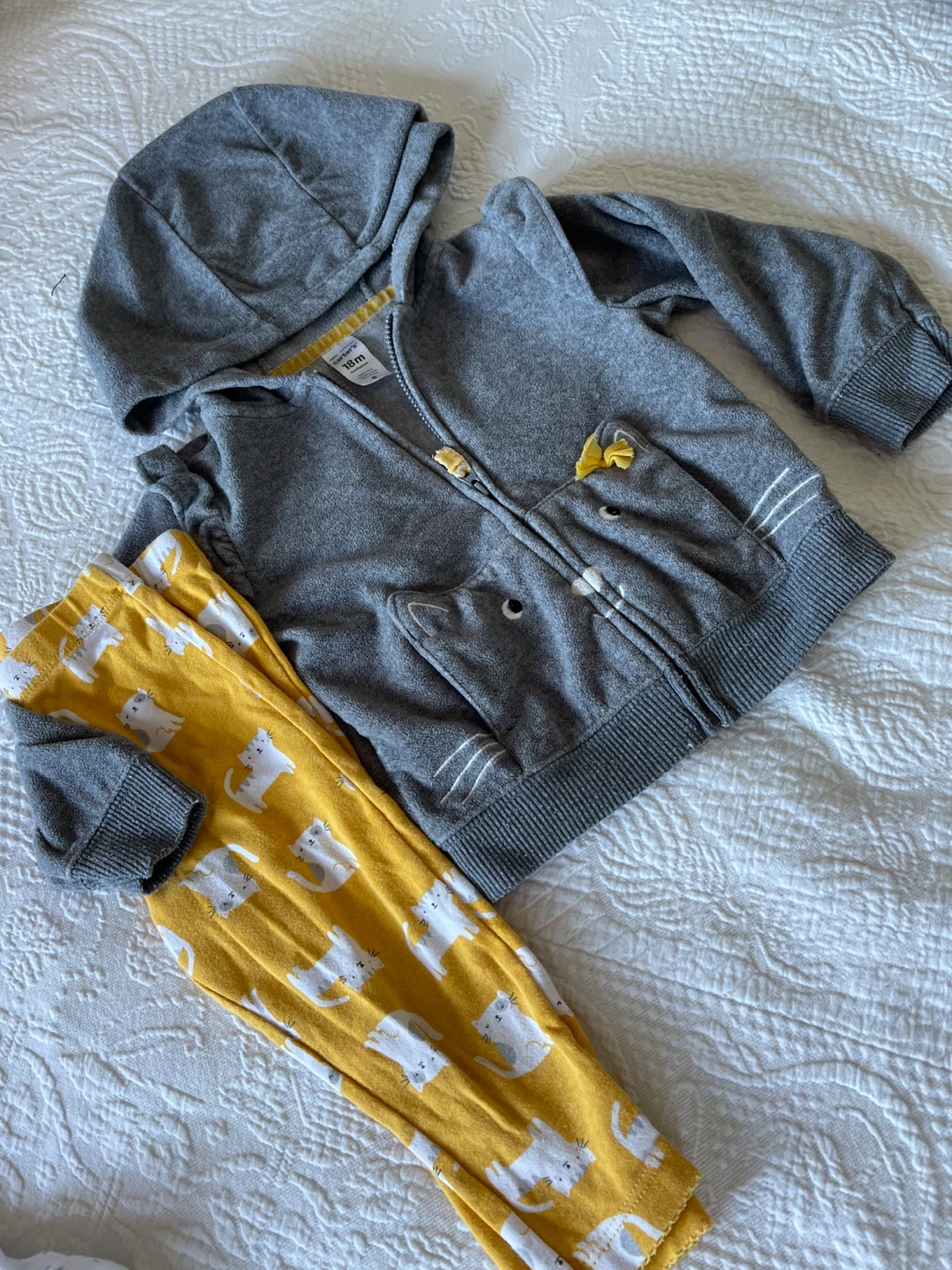 Carter's Baby Cat Outfit 18M