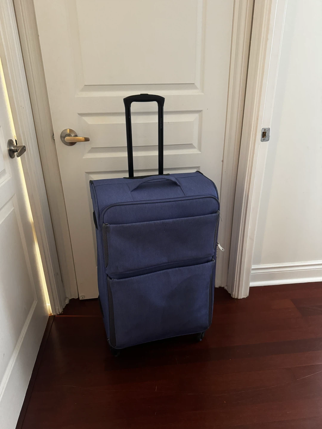 Tracker Blue Rolling Luggage