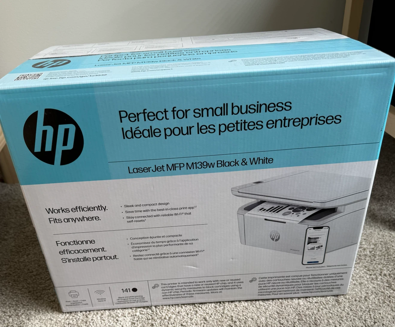 HP LaserJet MFP M139w Printer (Brand New)