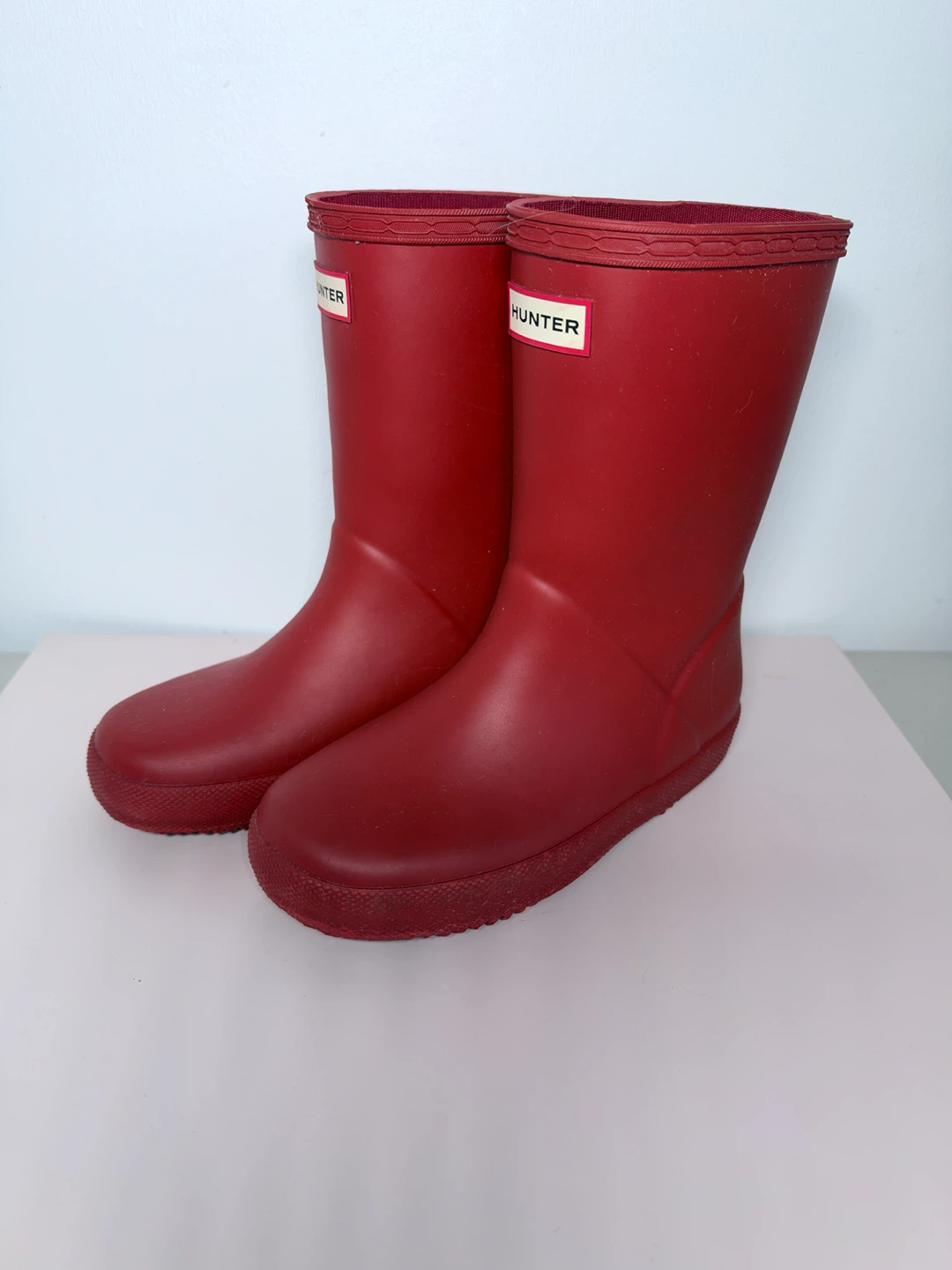 Hunter Kids First Classic Rain Boots - Red - photo 2