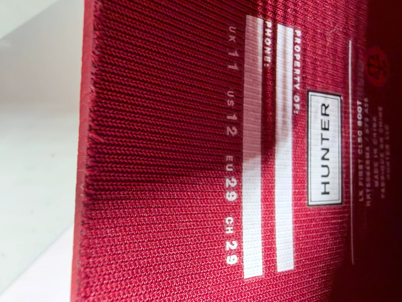 Hunter Kids First Classic Rain Boots - Red - photo 5