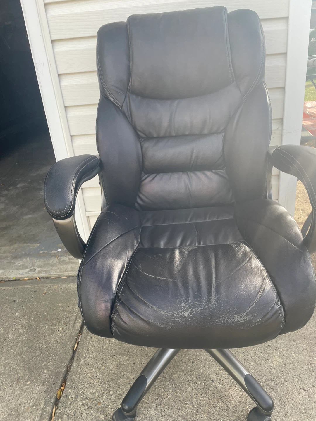 Black Ergonomic Office and computer chairChair - photo 2