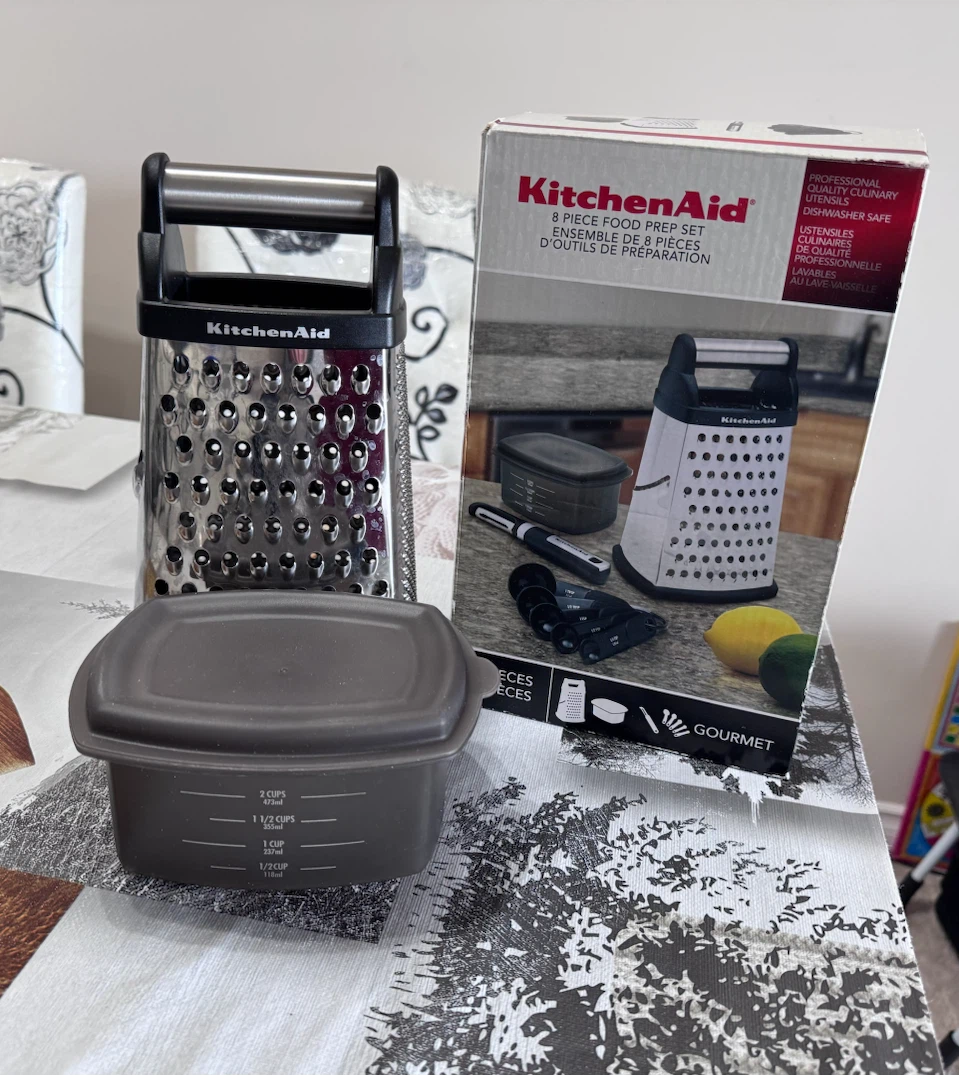 KitchenAid box grater with storage container