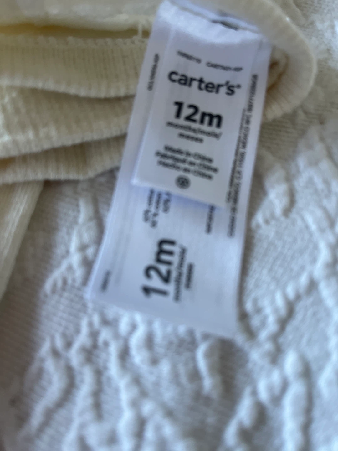 Carter's Baby Tights 12m - photo 2
