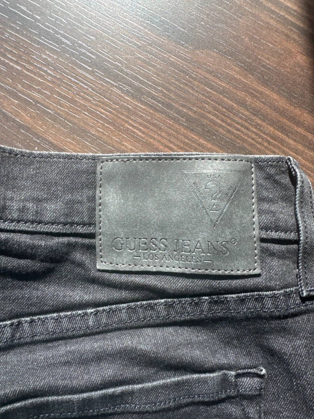 Guess Jeans Black Denim Pants Size 33x32 - photo 3