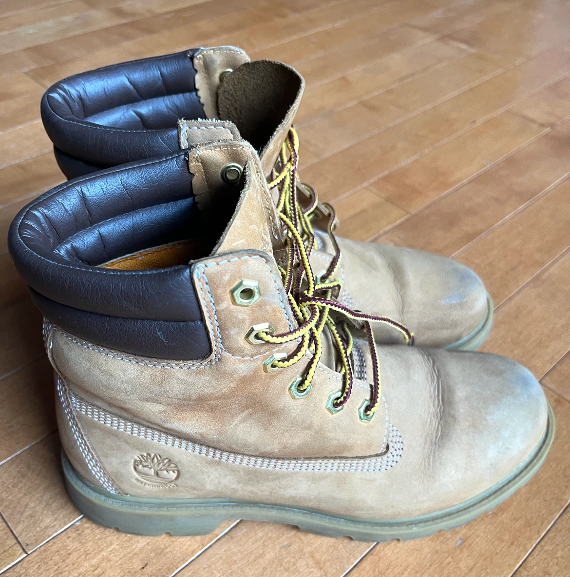 Timberland boots, leather