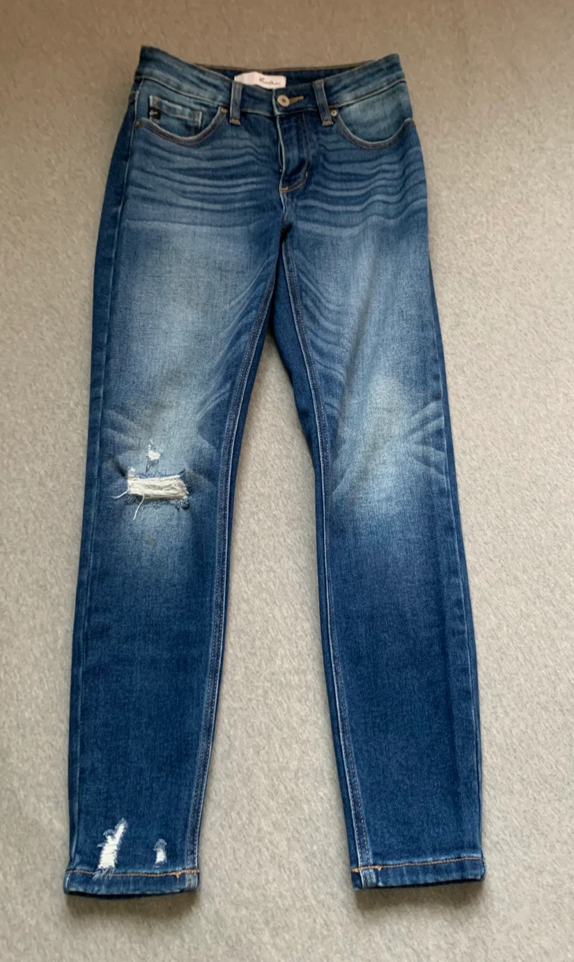 Kancan Los Angeles Distressed Skinny Jeans - Size 26