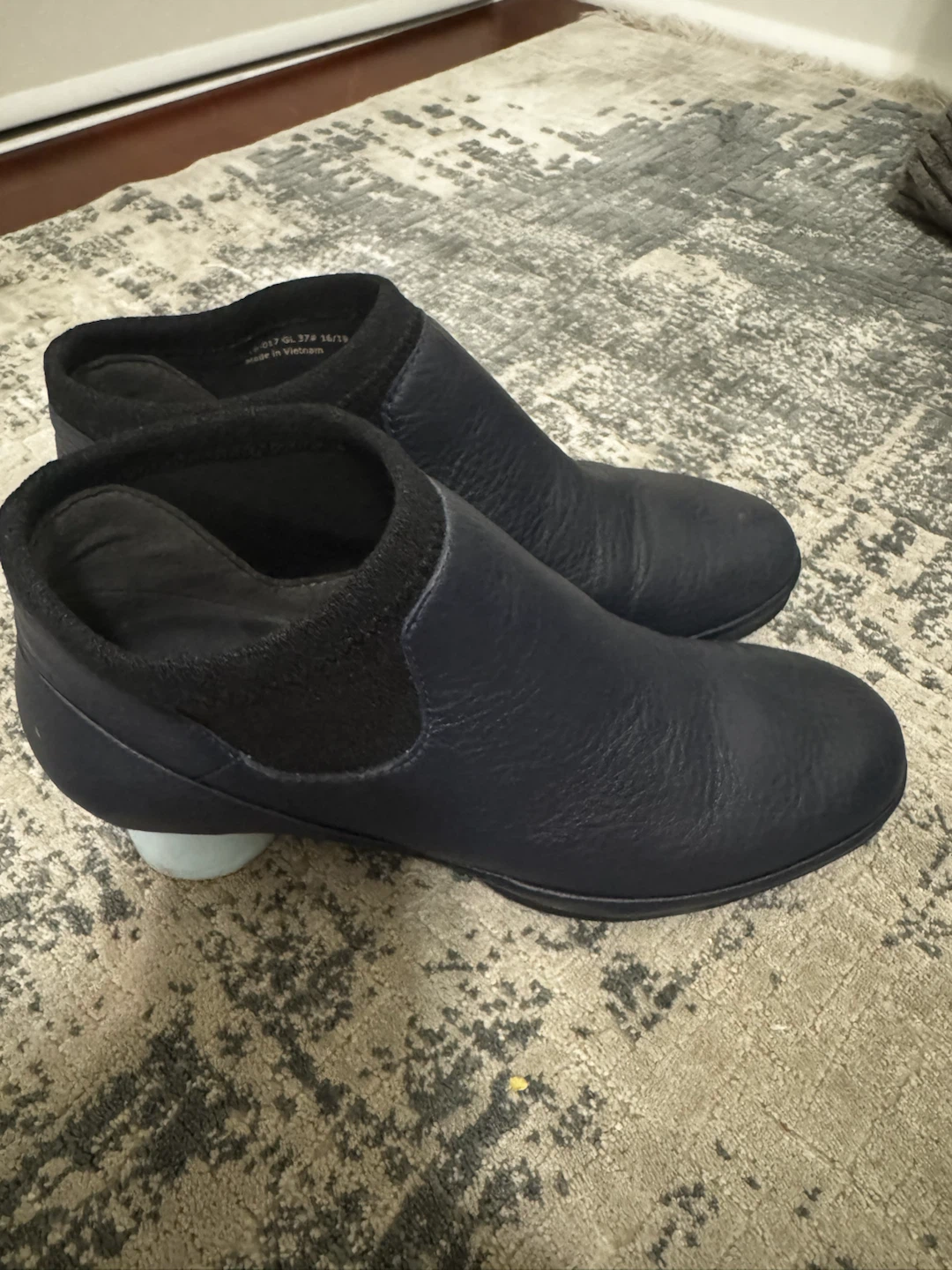 Camper navy blue ankle boots - photo 3
