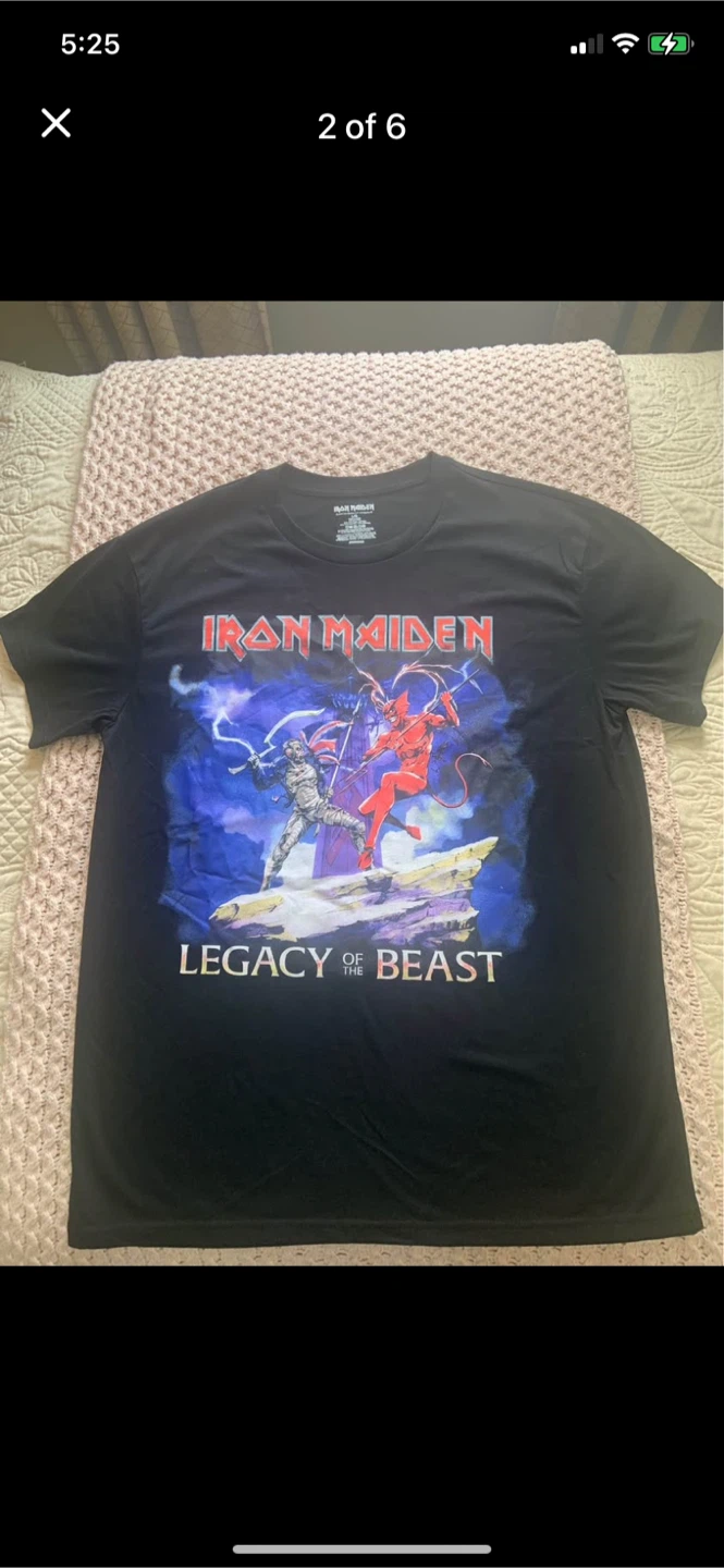 Iron Maiden Legacy of the Beast T-Shirt - photo 2