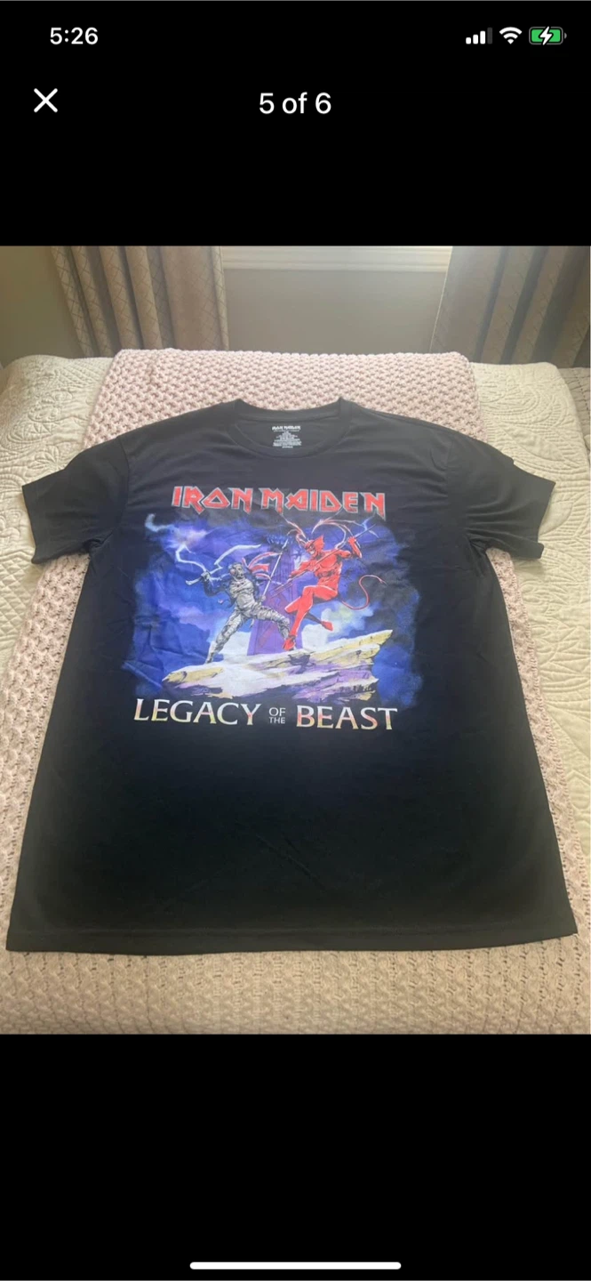 Iron Maiden Legacy of the Beast T-Shirt - photo 5