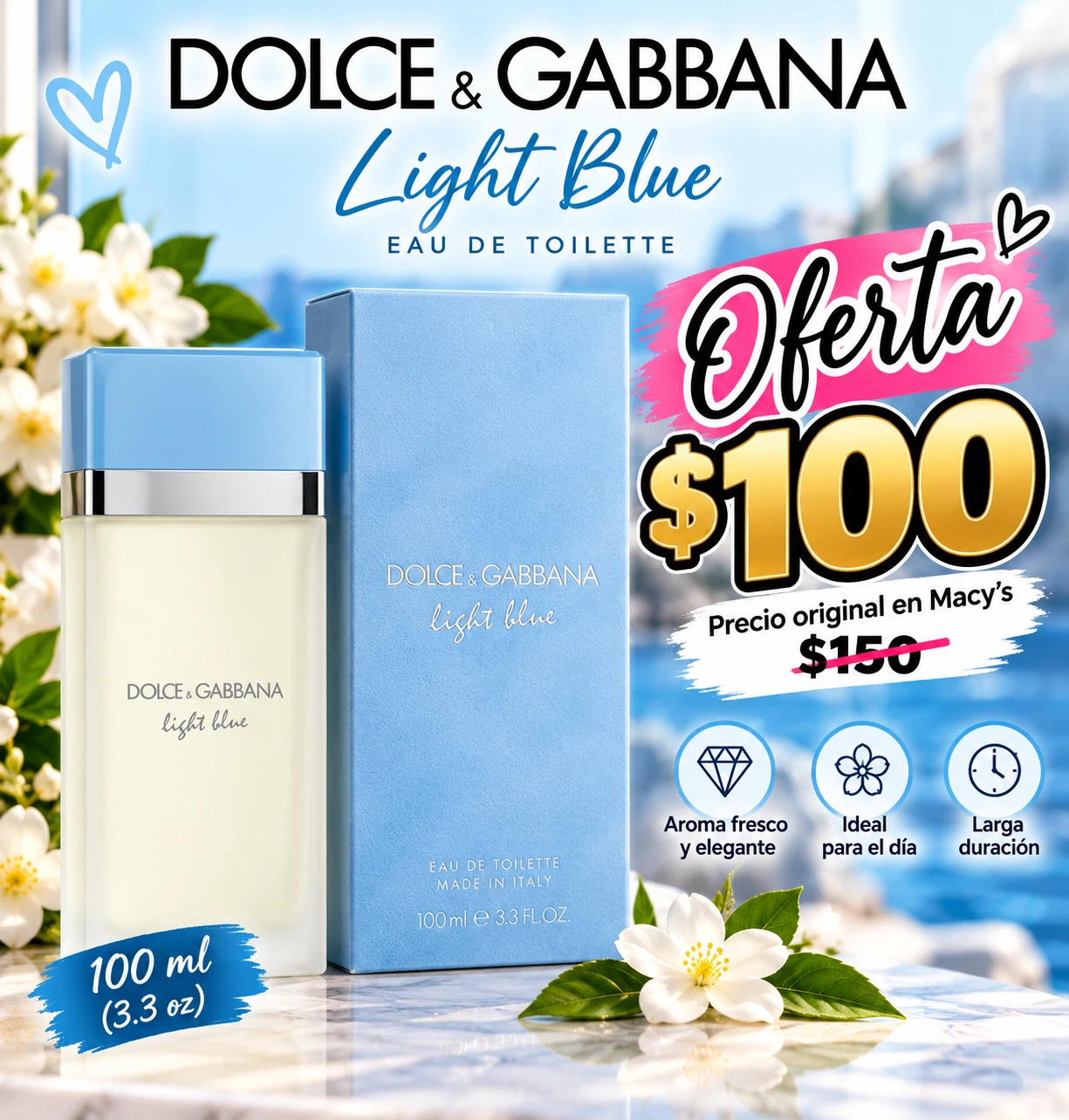 Dolce & Gabbana Light Blue Eau de Toilette 100ml