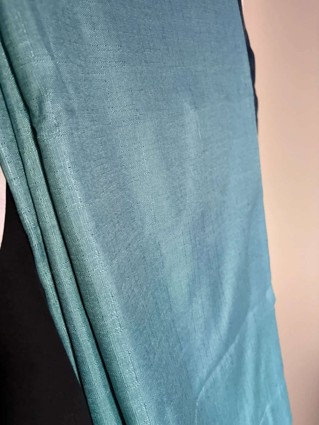 Teal Grommet Curtain Panel - photo 2