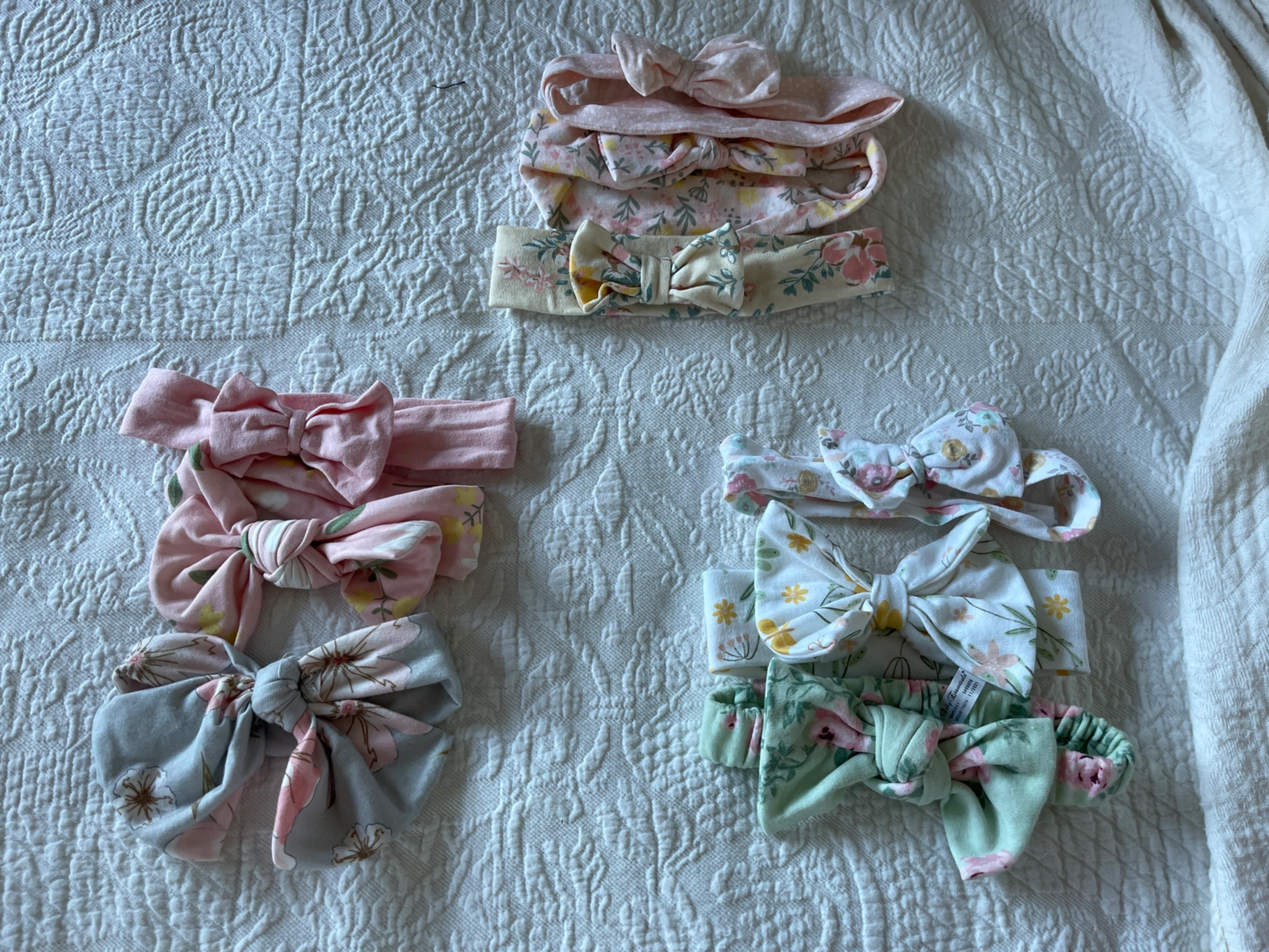 Baby Essentials Floral Headbands Set